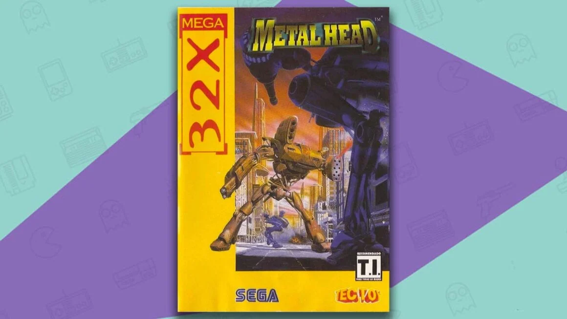 Metal Head game case 32x