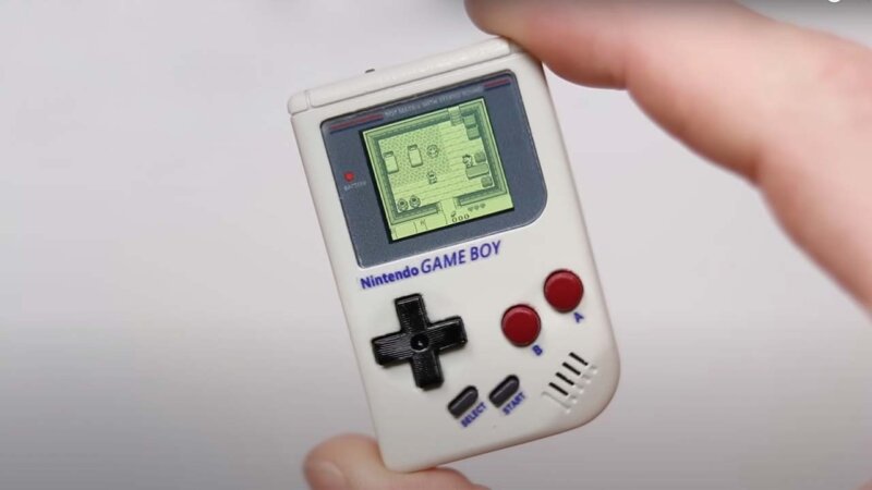 Unofficial Game Boy Mini made by Elliot Coll