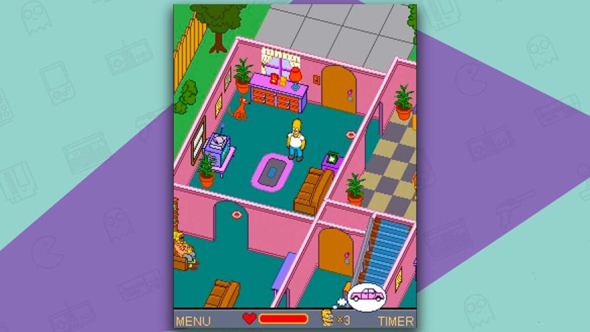 The Simpsons: Minutes to Meltdown gameplay