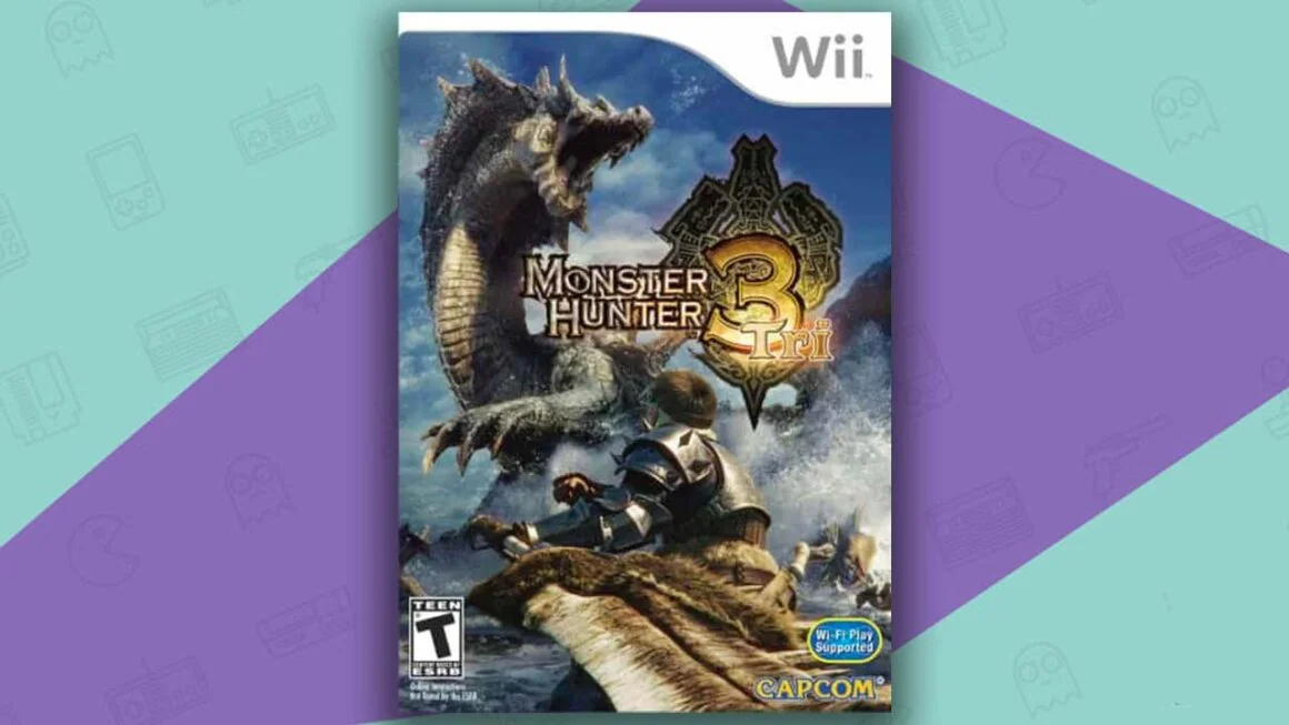 Monster Hunter Tri game case