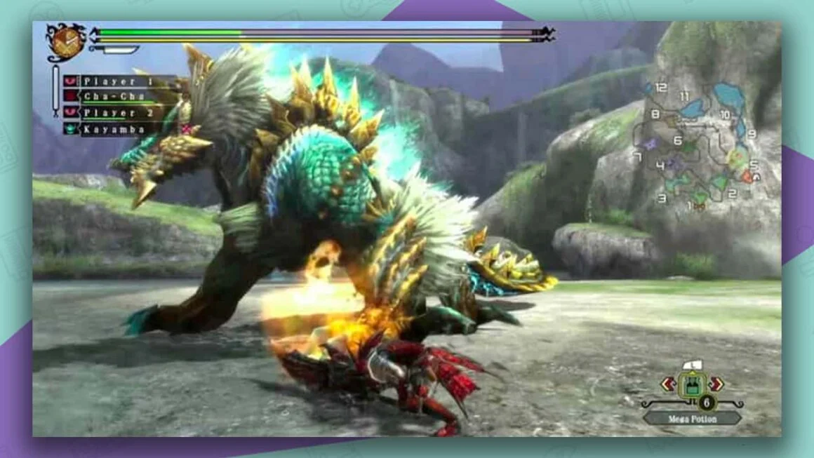 Monster Hunter Tri Wii gameplay
