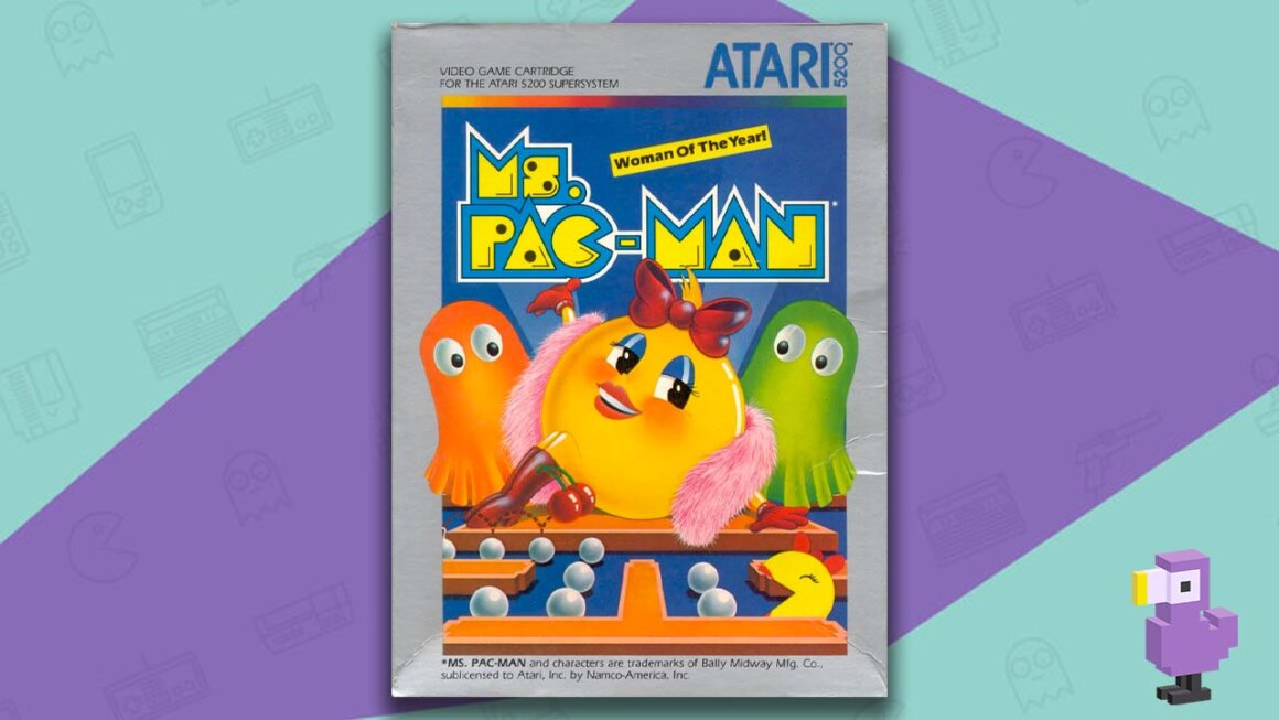 Ms Pac-Man game case