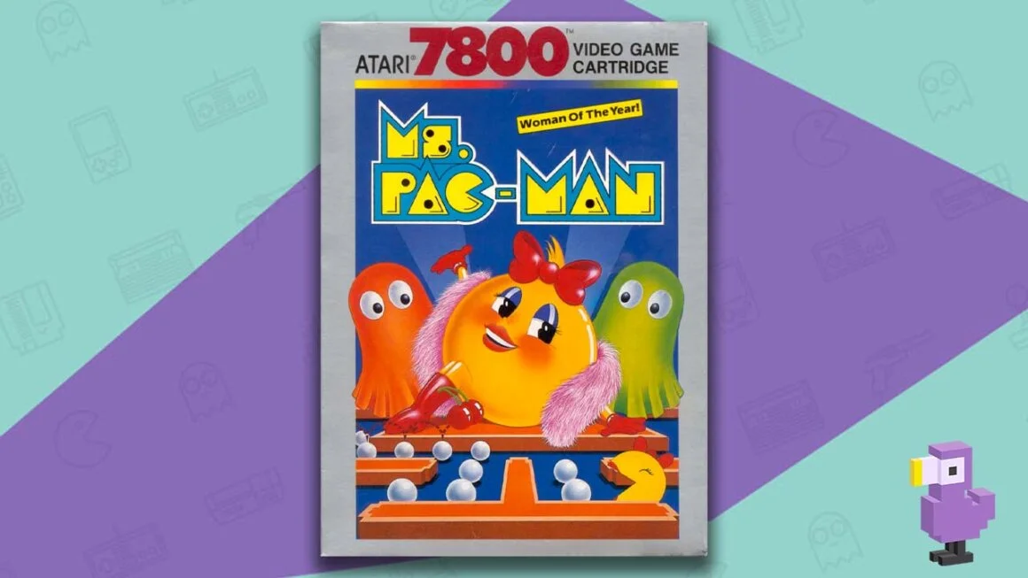 Ms Pac Man game box