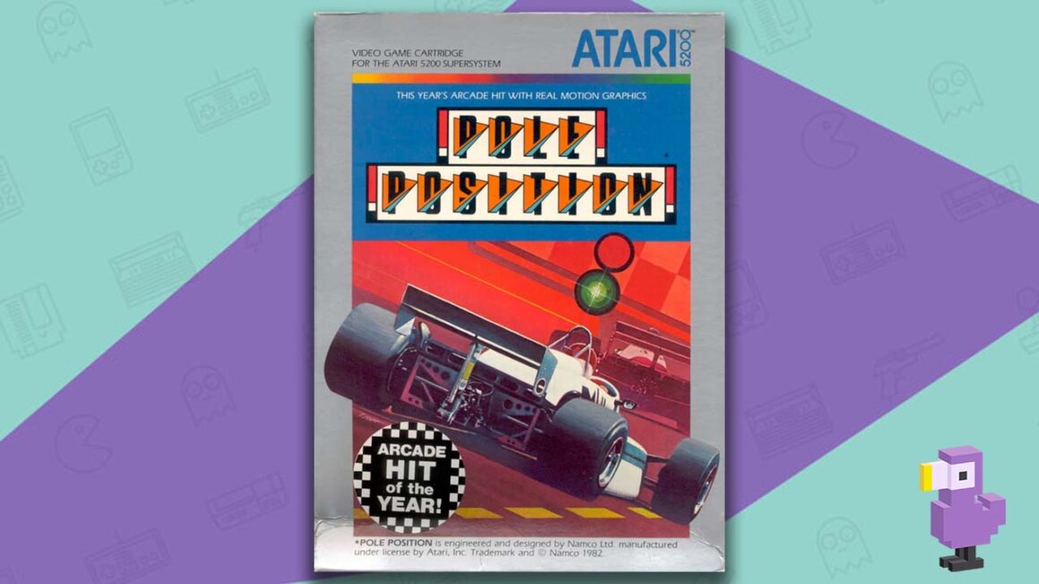 Pole Position game case Atari 5200