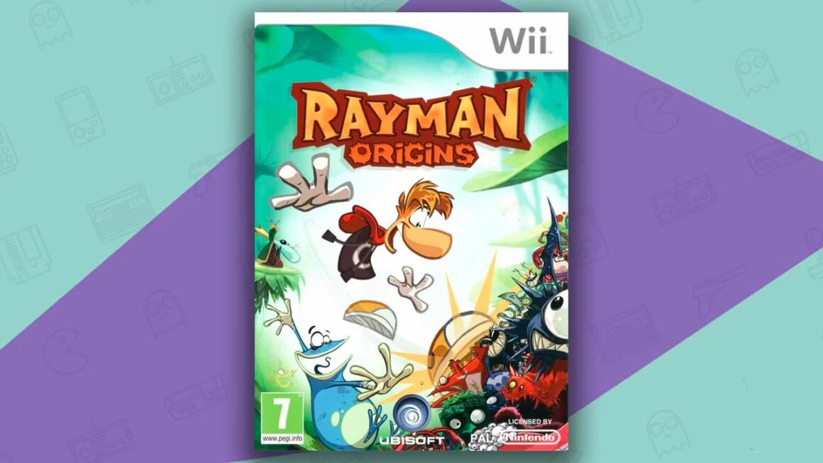 Rayman Origins game case