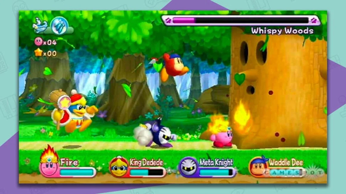 Kirby’s Return to Dream Land gameplay