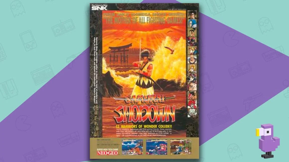 Samurai Shodown game case