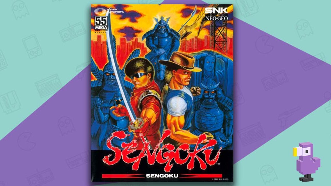 Sengoku game case Neo Geo