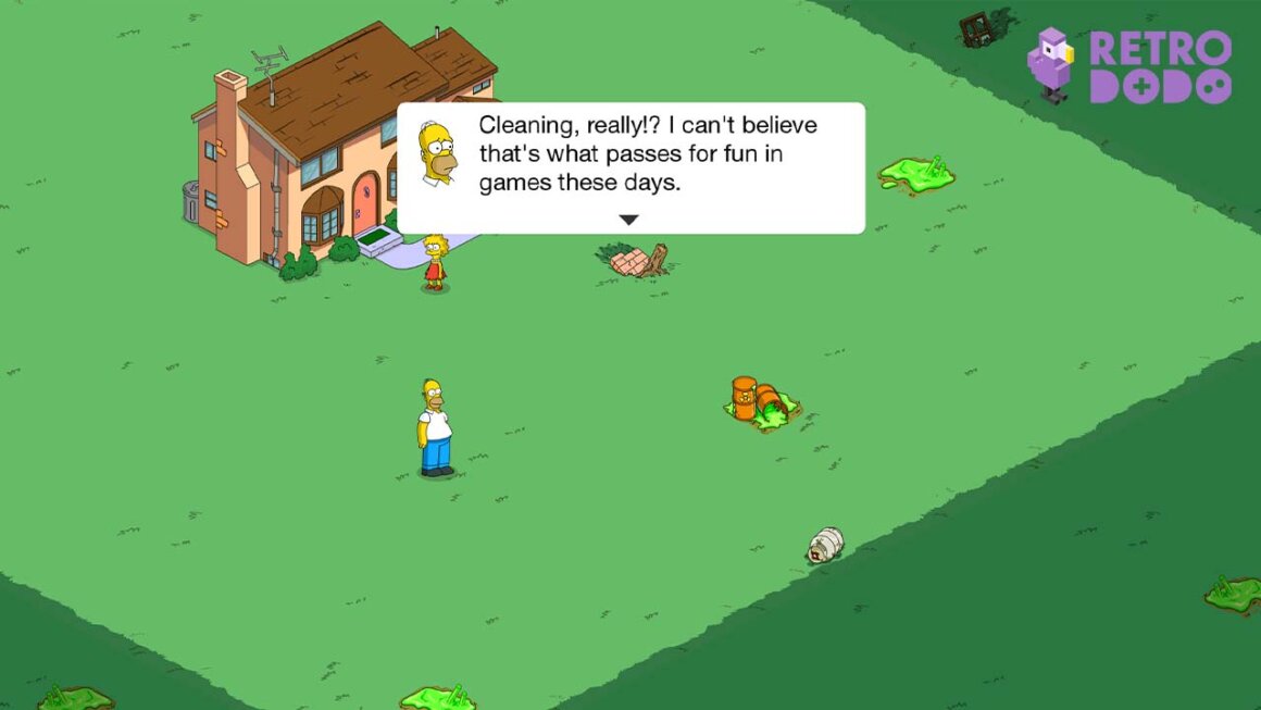 The Simpsons: Tapped Out gameplay