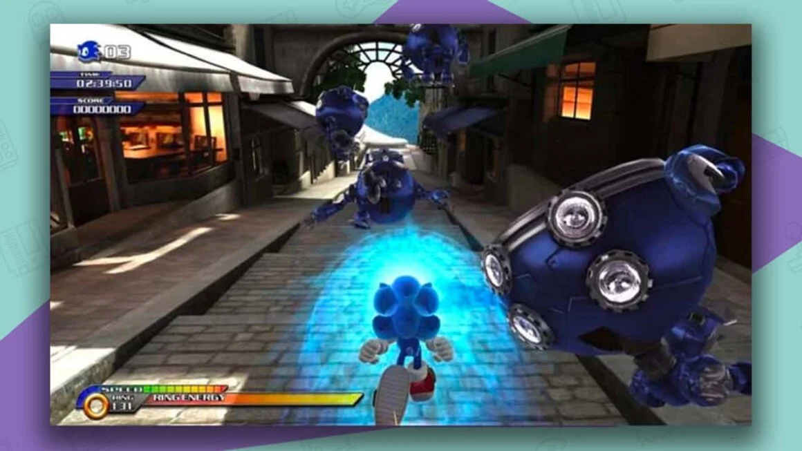 Sonic Unleashed gameplay wii