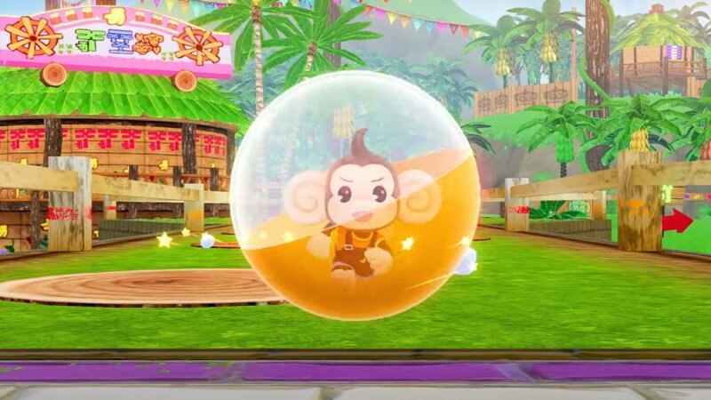 Monkey Ball Banana Rumble gameplay