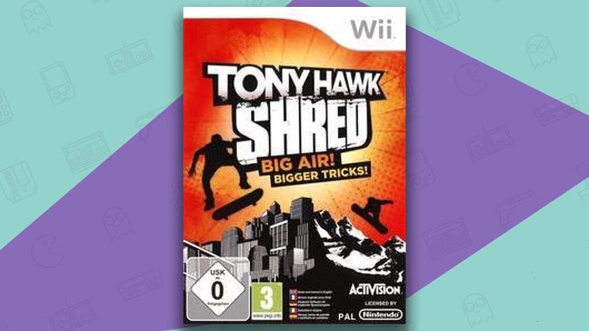 Tony Hawk: Shred Wii game cover