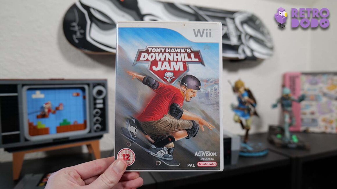 Tony Hawk's Downhill Jam Wii game cover