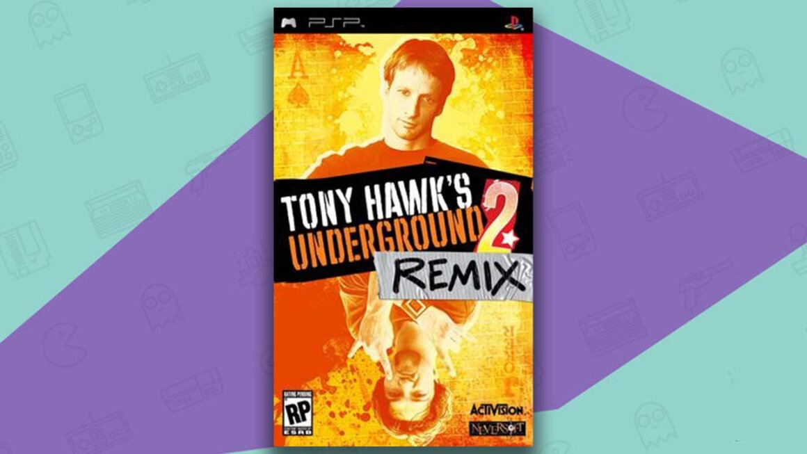 Tony Hawk's Underground 2: Remix PSP game case