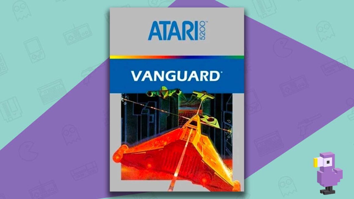 vanguard game case Atari 5200