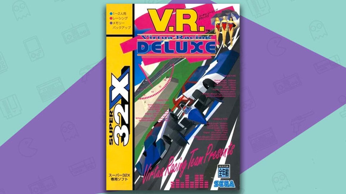 Virtua Racing Deluxe 32x game box
