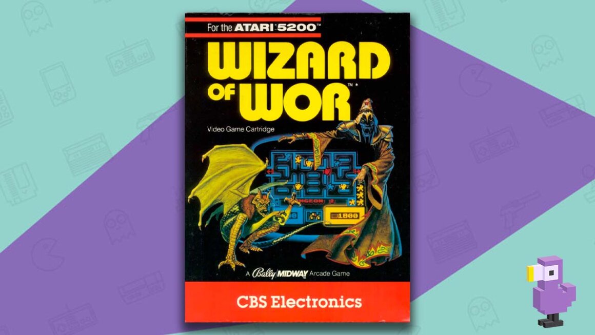 Wizard of Wor game case
