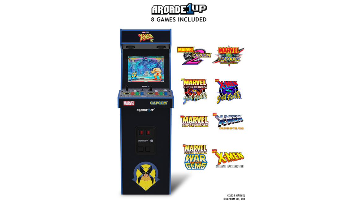X-Men '97 Arcade Cabinet games