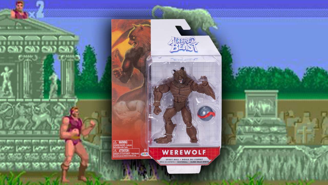 Altered Beast Werewolf figurine from JAKKS