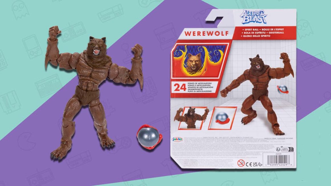 Altered Beast Werewolf character figurine