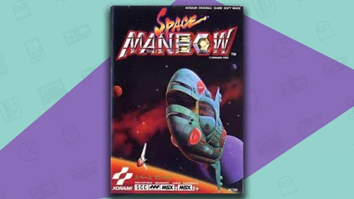MSX game art for Space Manbow