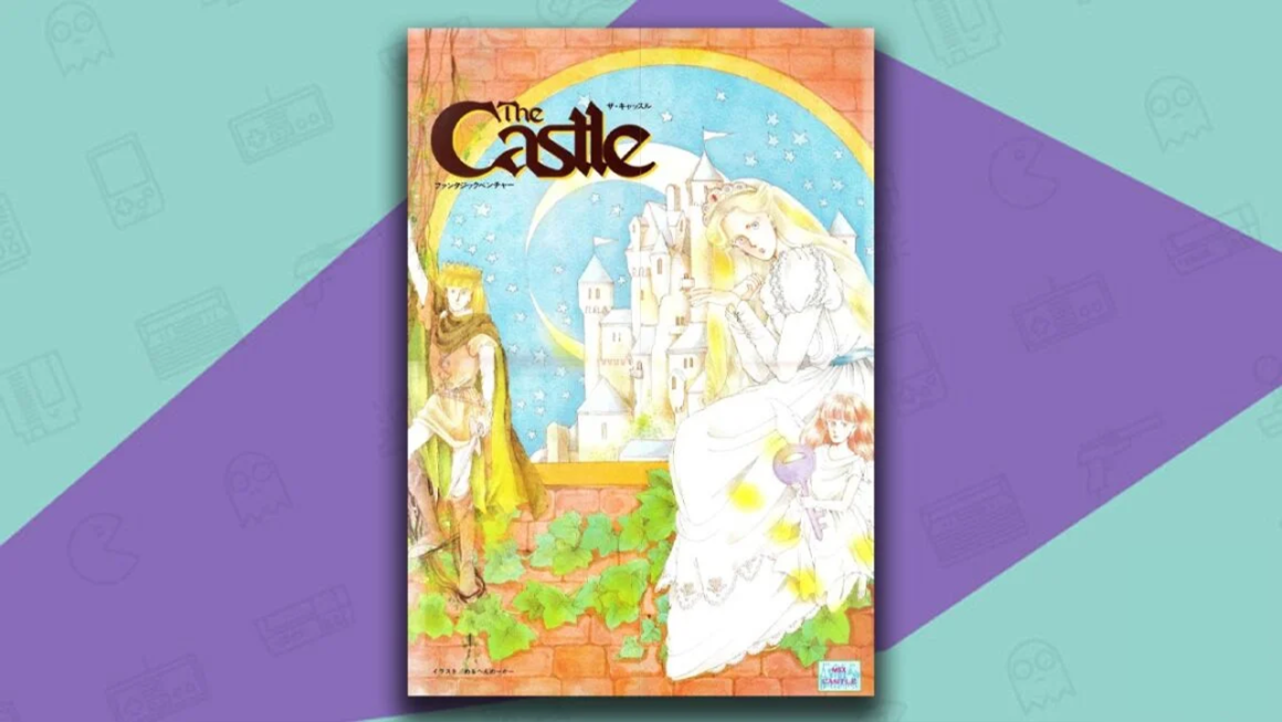 The Castle MSX game case