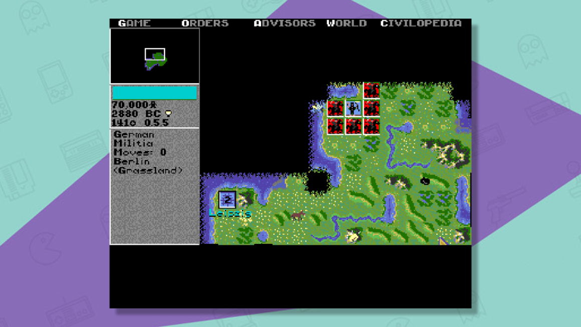 Sid Meir's Civilization (1991) gameplay