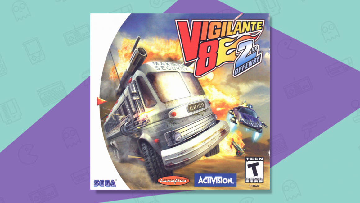 Vigilante 8: 2nd Offense (2000) best Dreamcast racing games