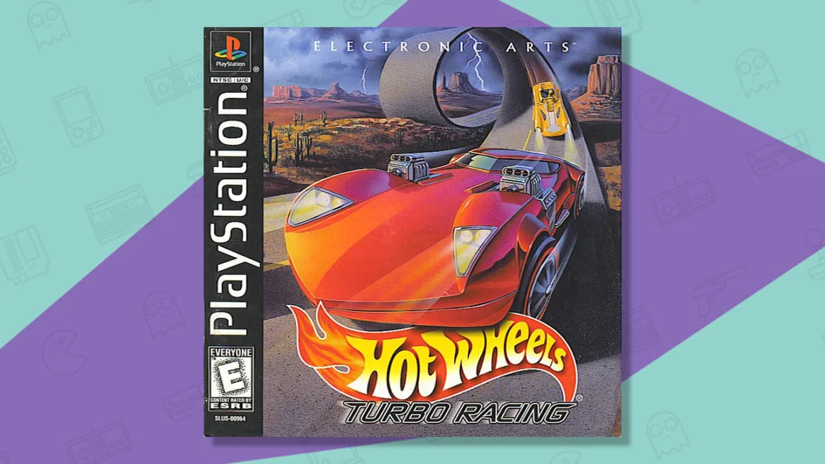 Hot Wheels Turbo Racing (1999) best PS1 racing games