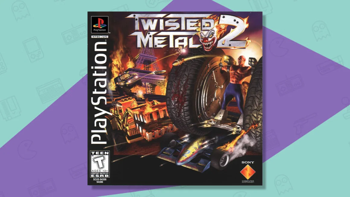 Twisted Metal 2 (1996) best PS1 racing games