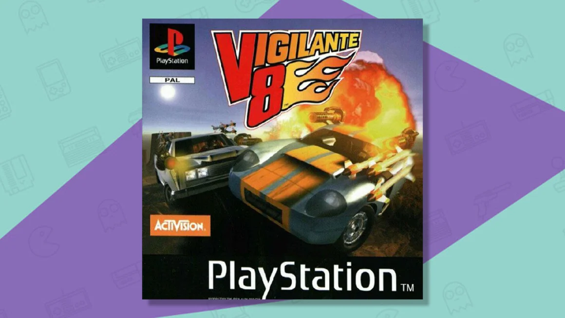 Vigilante 8 (1998) best PS1 racing games