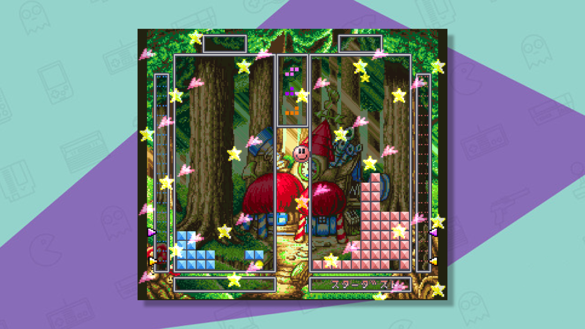 Tetris Battle Gaiden gameplay screenshot