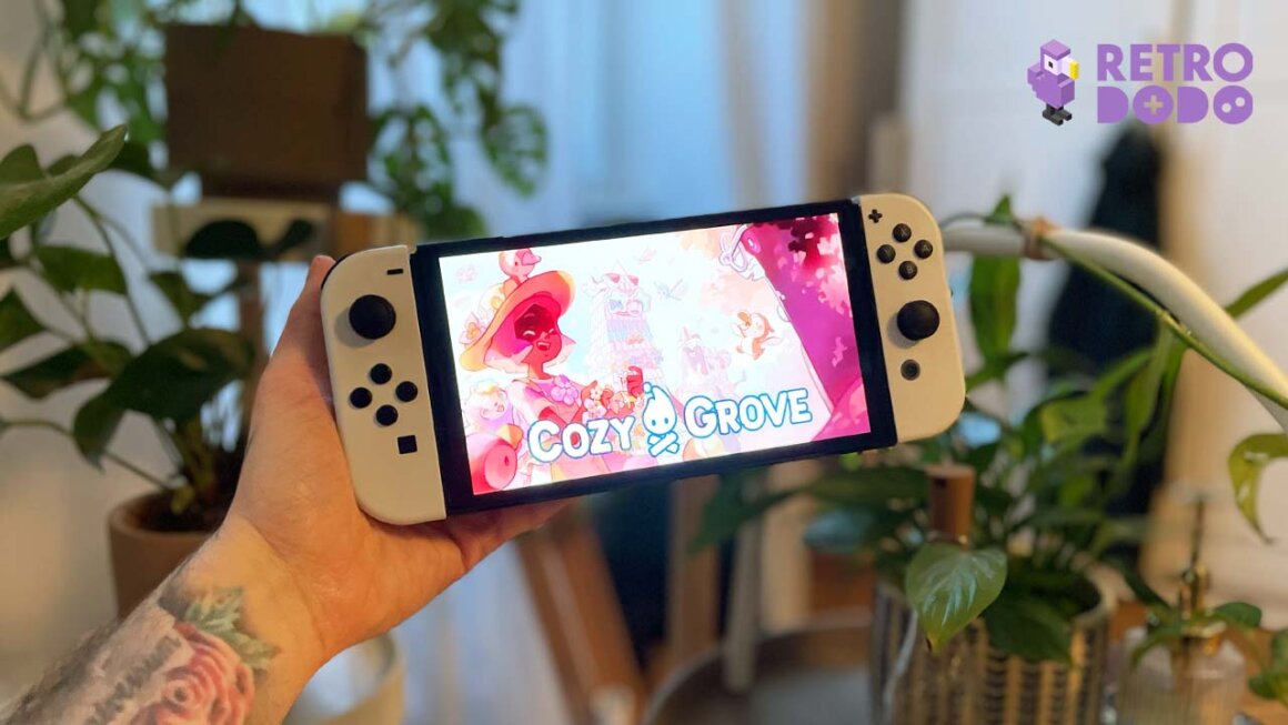 Cozy Grove on the Nintendo Switch game screen
