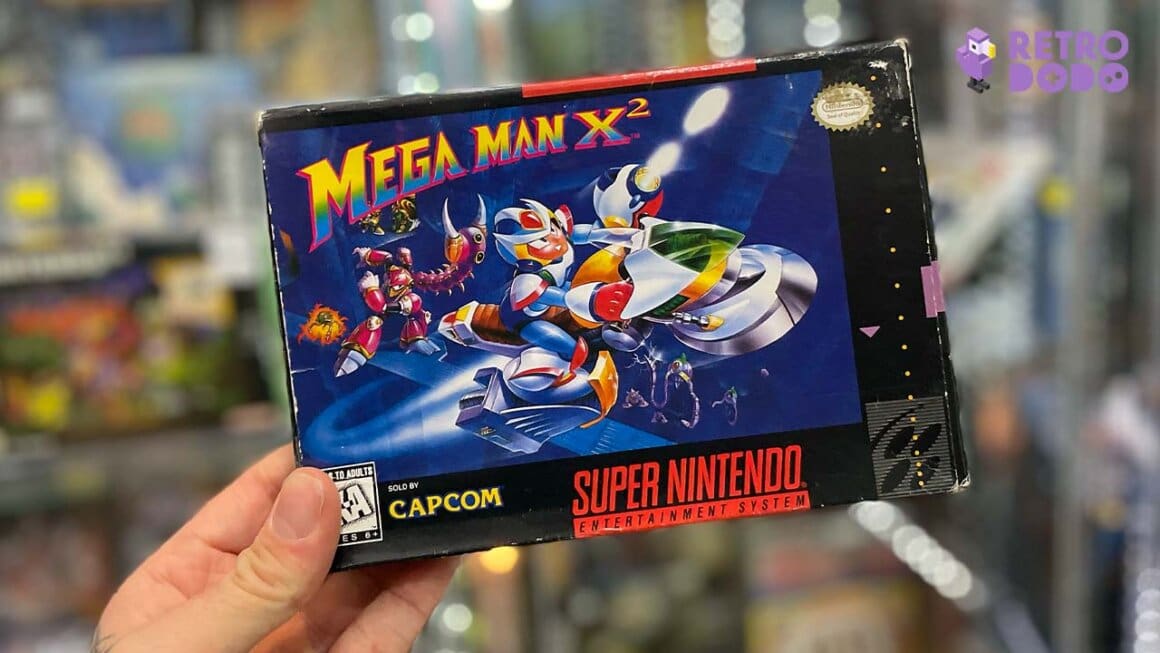Mega Man X2 Snes Box
