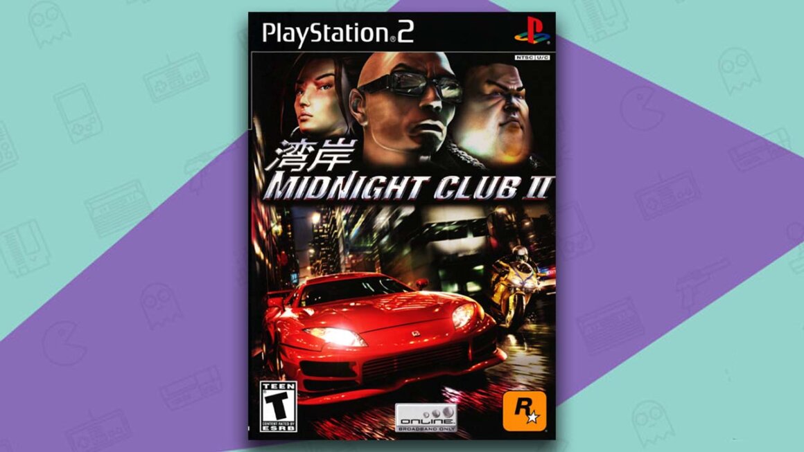 PS2 game art for Midnight Club II