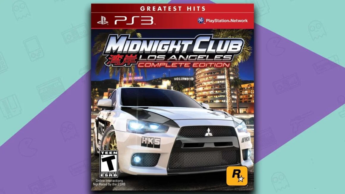 Midnight Club: Los Angeles - Complete Edition game box for the PS3