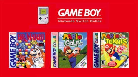 3 gameboy game cases on a red background
