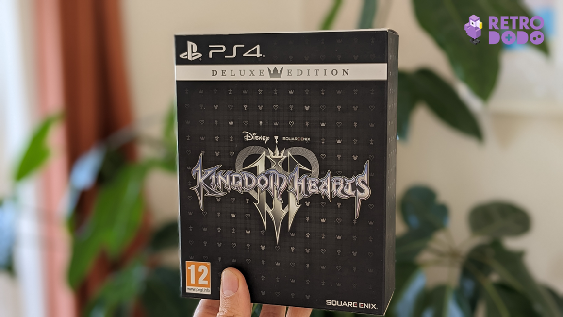 Kingdom Hearts 3 Deluxe Edition game box