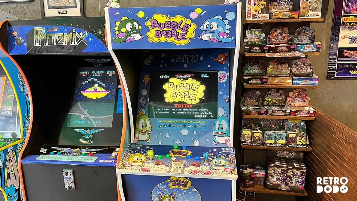 bubble bobble arcade cabinet