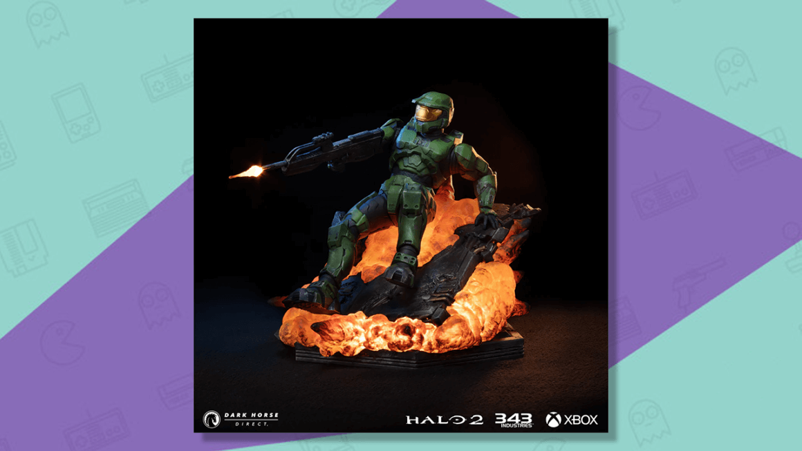 Estatua del Master Chief Halo 2