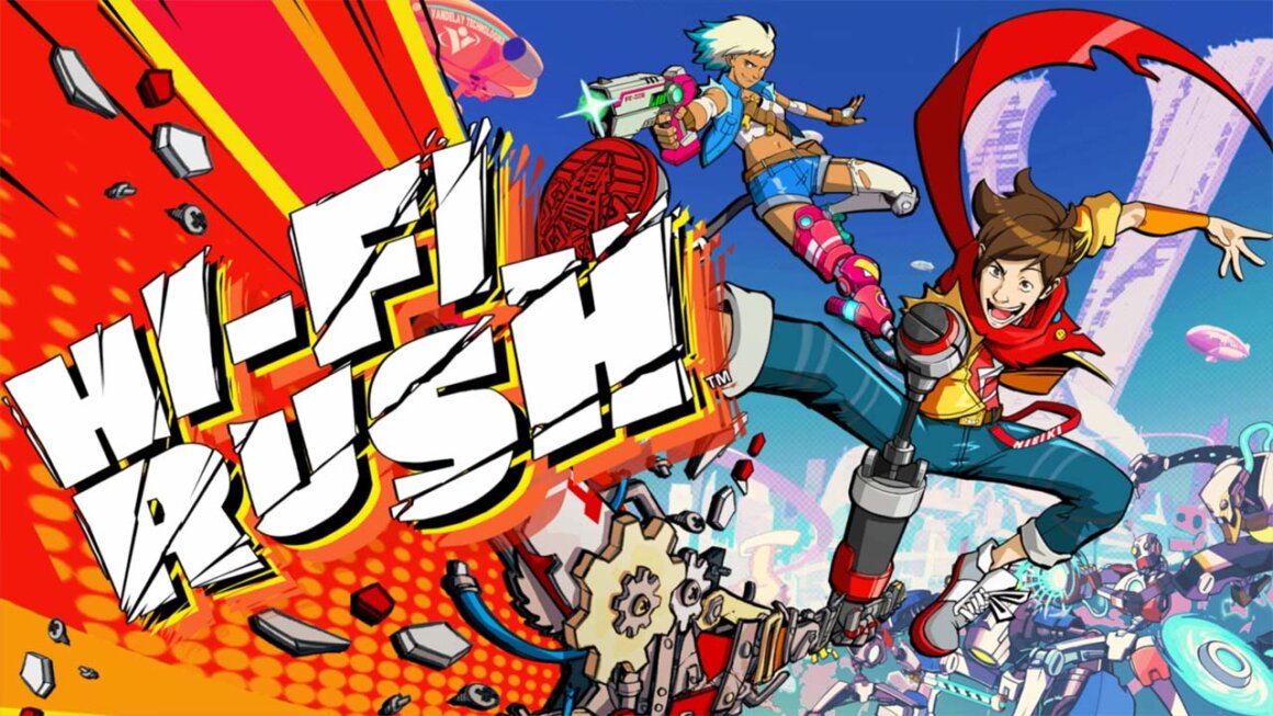 A promotional image for Hi-Fi rush