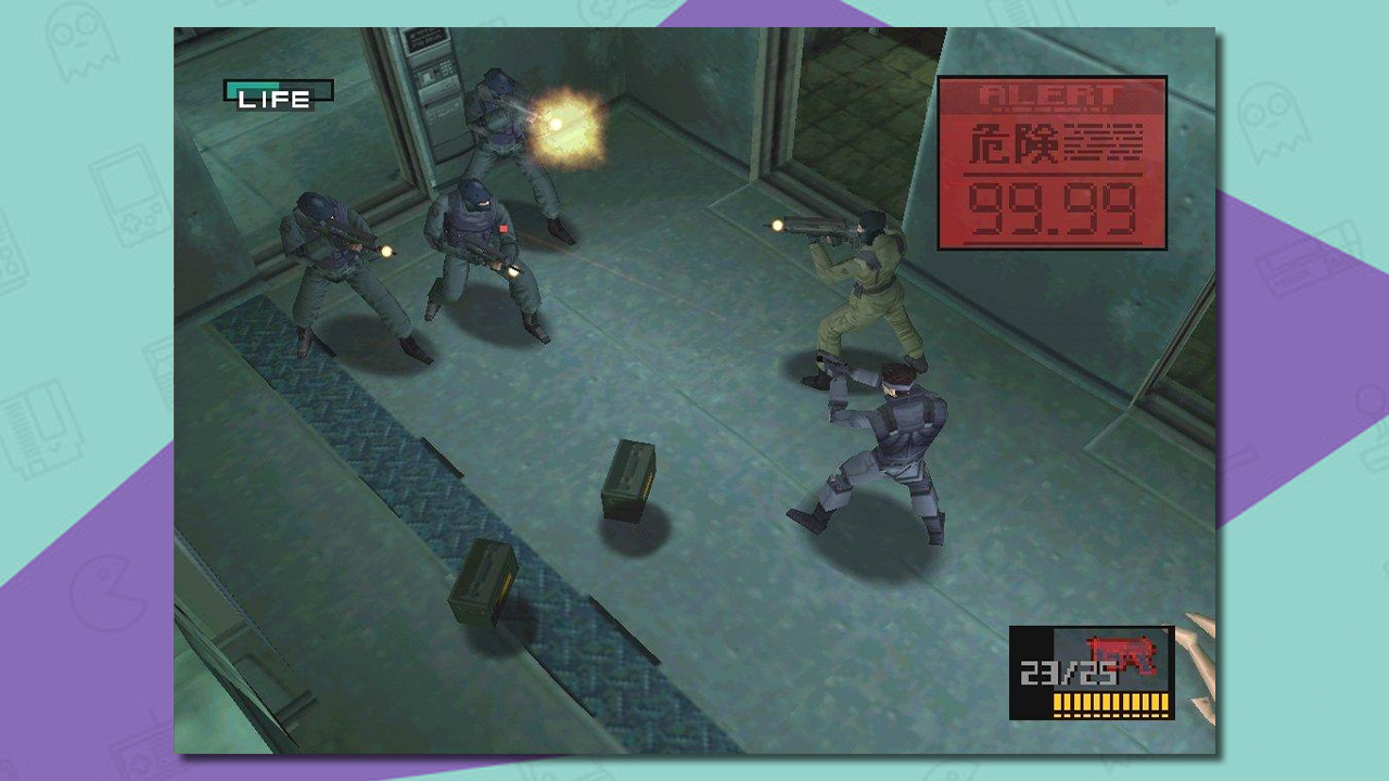 Metal Gear Solid gameplay.