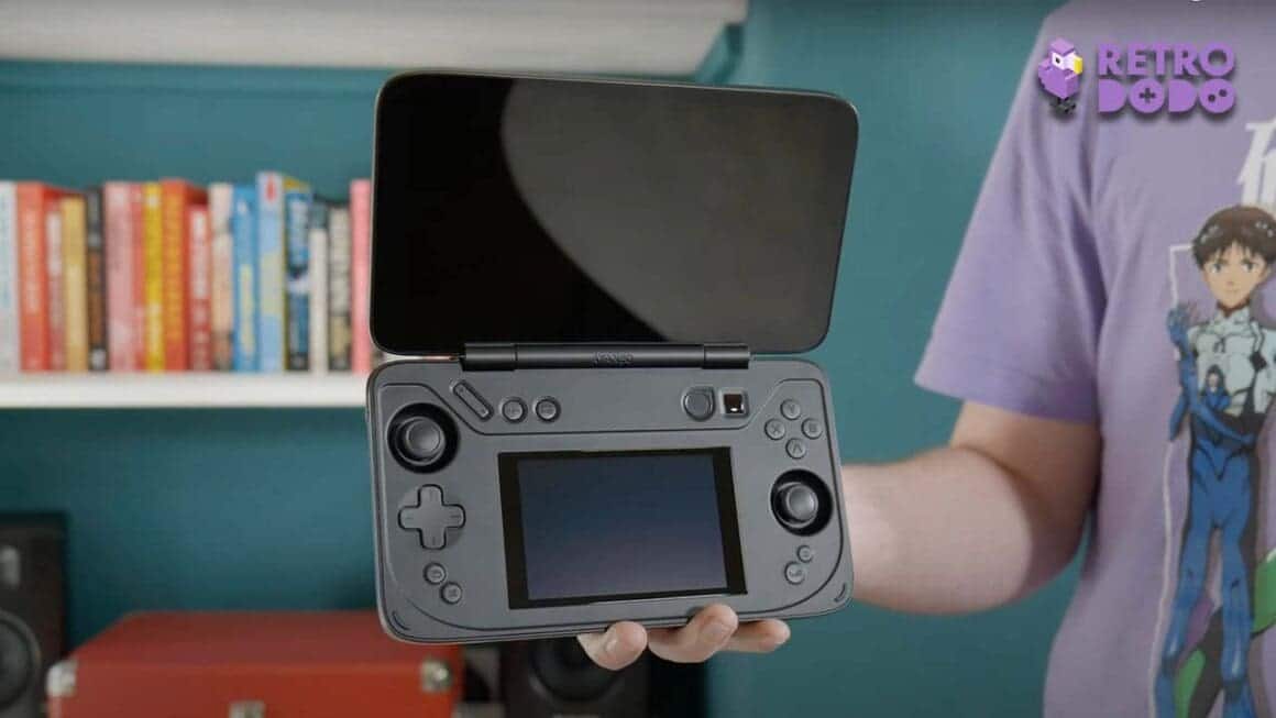 Rob holding the AYANEO Flip DS