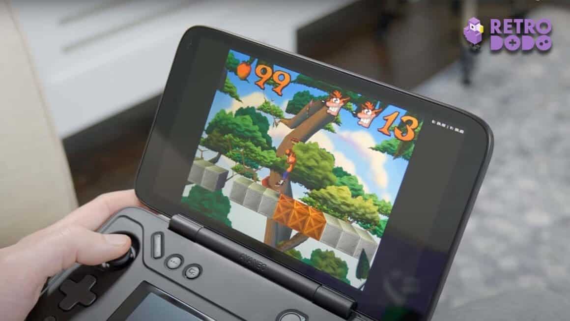 Crash Bandicoot emulated gameplay