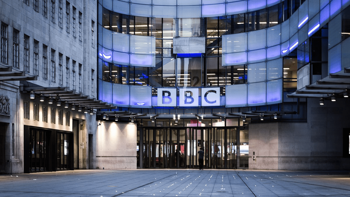 BBC headquarters in London.