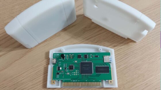 The SummerCart64 Flash Cart in assembly