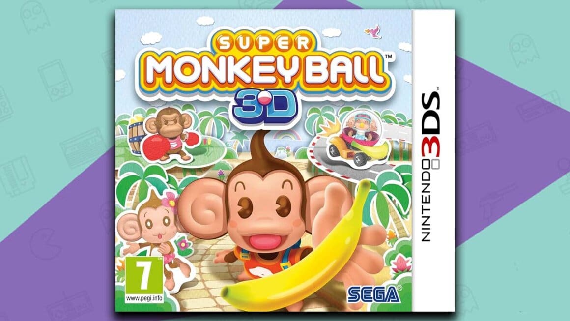Super Monkey Ball 3D Nintendo 3DS game box