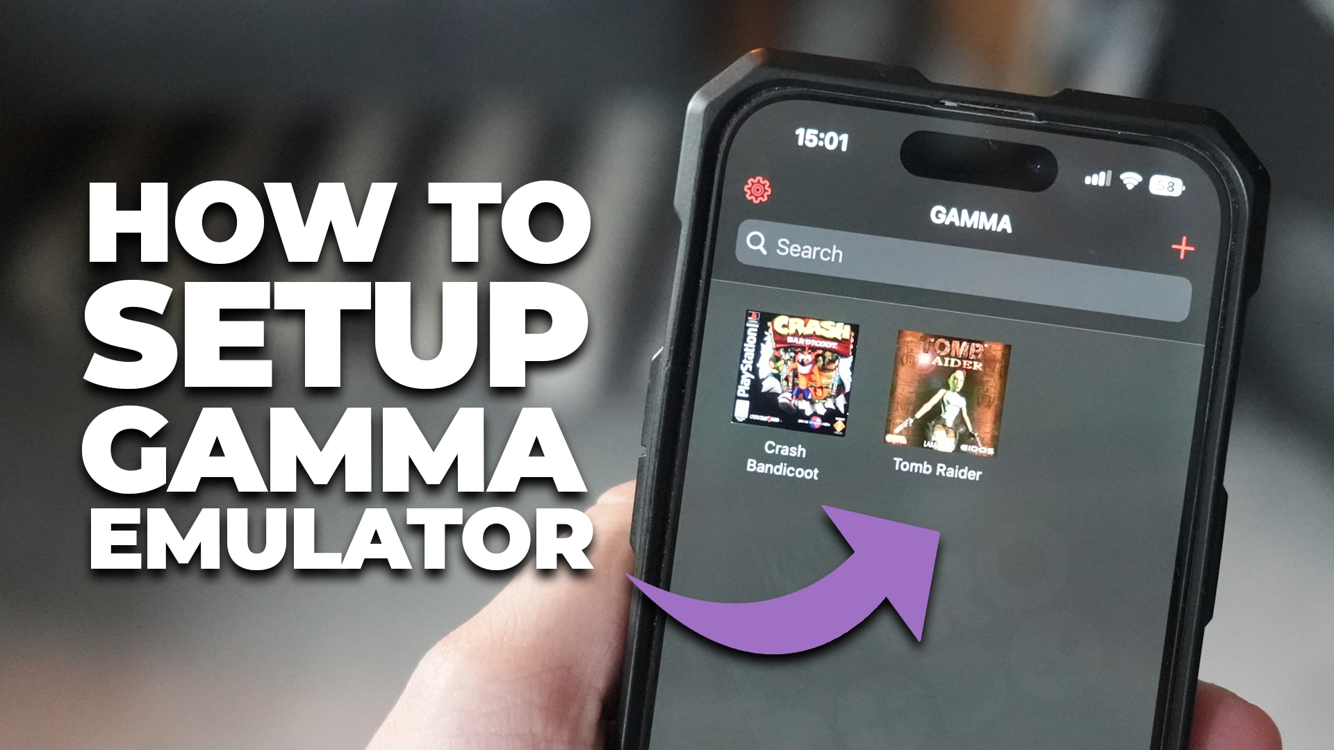how to setup gamma emulator