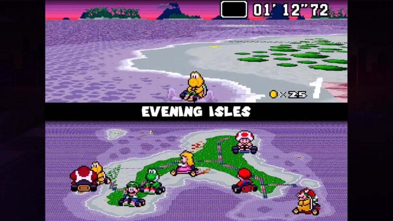 Super Mario Kart Horizons gameplay