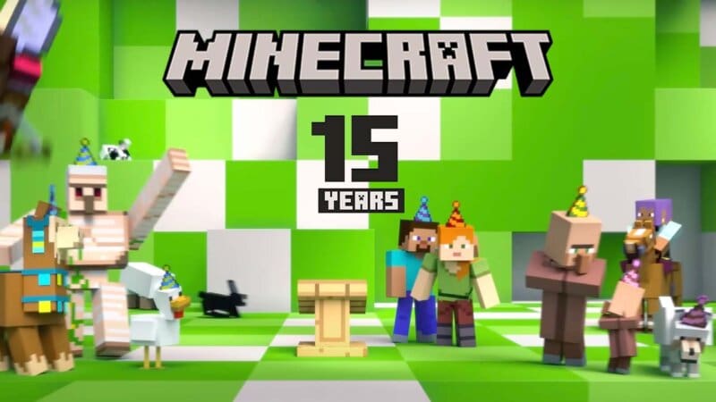 Minecraft Google Easter Egg 15 Years